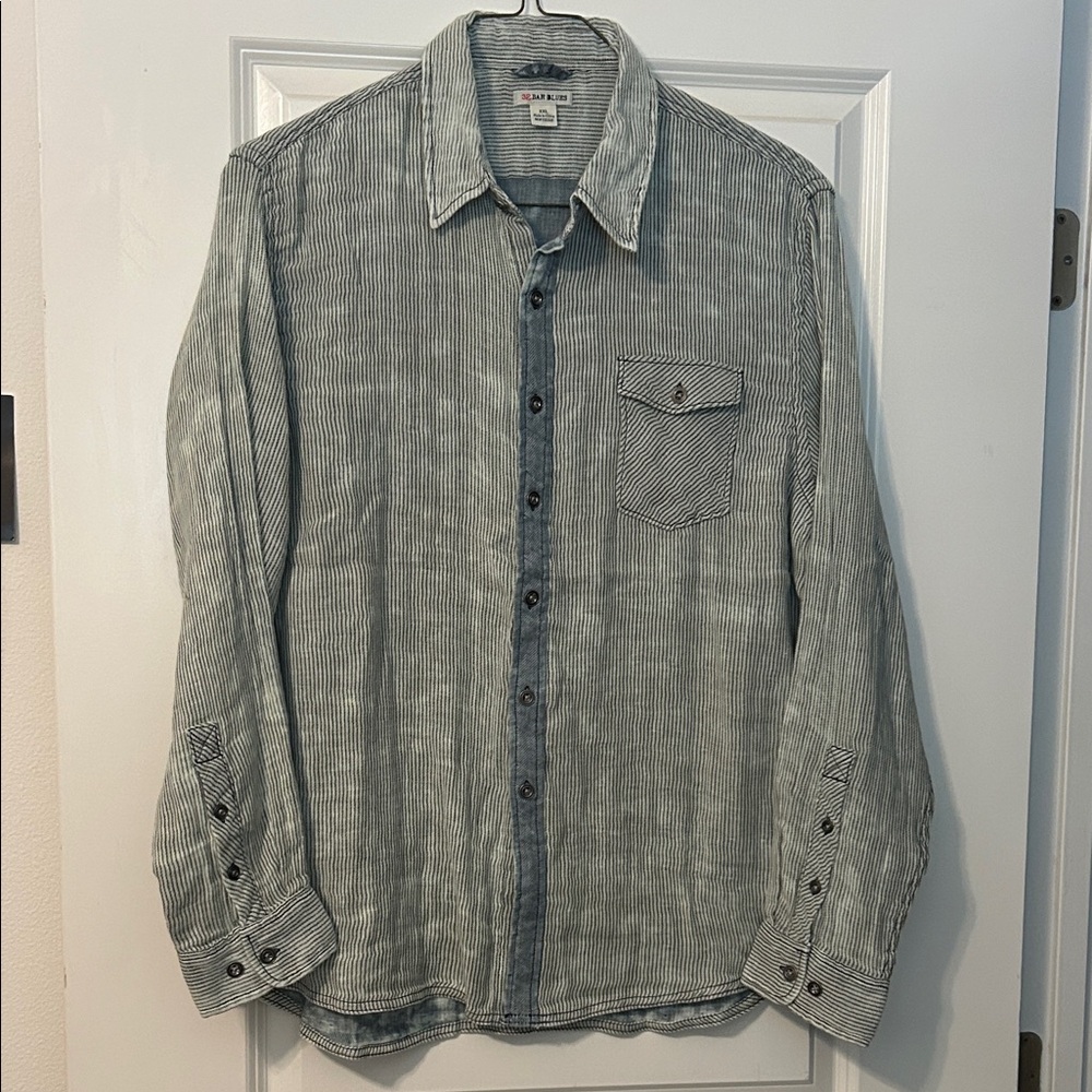 Bundle of XXL striped Shirts - EUC - Picture 8 of 11